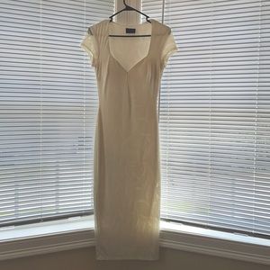Off white Hot Miami Styles Midi dress, sz small.
